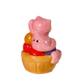Blue Sky Clayworks x Strawberry Shortcake - Purr-fect Knitting Time Salt & Pepper Shakers 24895