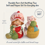 Blue Sky Clayworks x Strawberry Shortcake - Purr-fect Knitting Time Salt & Pepper Shakers 24895
