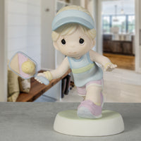 Precious Moments - Dink Diva Pickleball Player Porcelain Figurine 249015