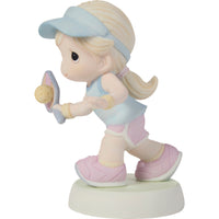 Precious Moments - Dink Diva Pickleball Player Porcelain Figurine 249015