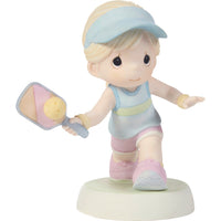 Precious Moments - Dink Diva Pickleball Player Porcelain Figurine 249015