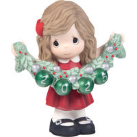 Precious Moments - 2025 Dated Figurine Deck The Halls 251001
