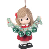 Precious Moments - 2025 Dated Christmas Ornament Deck The Halls 251002