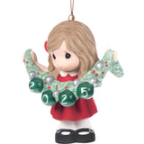 Precious Moments - 2025 Dated Christmas Ornament Deck The Halls 251002