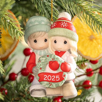 Precious Moments - 2025 Dated Ornament Our First Christmas Together 251004