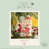 Precious Moments - 2025 Dated Ornament Our First Christmas Together 251004