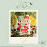 Precious Moments - 2025 Dated Ornament Our First Christmas Together 251004
