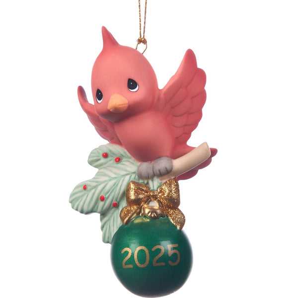 Precious Moments - 2025 Dated Cardinal Ornament Bringing Joy To The Season 251009