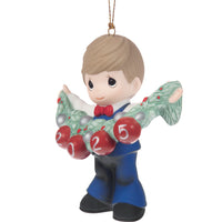 Precious Moments - 2025 Dated Christmas Ornament Deck The Halls Boy 251010