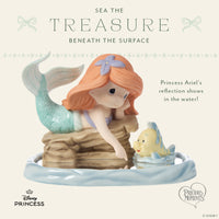Precious Moments x Disney - The Little Mermaid Ariel & Flounder Porcelain Figurine 251020