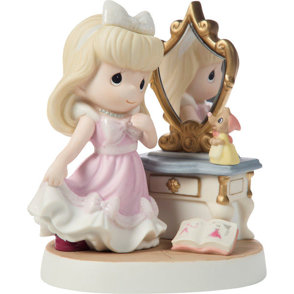 Precious Moments x Disney - You're A Princess Within Cinderella Porcelain Figurine 251036
