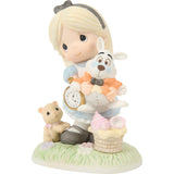 Precious Moments Disney - It's Never Too Late For Fun with Friends Alice in Wonderland Figurine 252032