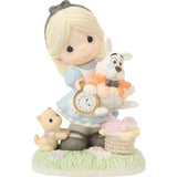 Precious Moments Disney - It's Never Too Late For Fun with Friends Alice in Wonderland Figurine 252032