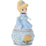 Precious Moments Disney - May All Your Dreams Come True Cinderella Trinket Box 252407