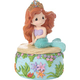 Precious Moments Disney - Explore This Wonderful World Ariel Trinket Box 252408