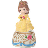 Precious Moments Disney - True Beauty Is Found Within Belle Trinket Box 252409