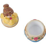 Precious Moments Disney - True Beauty Is Found Within Belle Trinket Box 252409