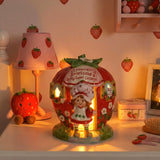 Blue Sky Clayworks x Strawberry Shortcake - Berry Sweet Cottage Candle House 25526