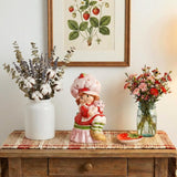 Blue Sky Clayworks x Strawberry Shortcake - Pretty Sweet with Custard Cat Figurine 25551