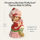Blue Sky Clayworks x Strawberry Shortcake - Pretty Sweet with Custard Cat Figurine 25551