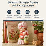 Blue Sky Clayworks x Strawberry Shortcake - Pretty Sweet with Custard Cat Figurine 25551