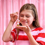 The World of Strawberry Shortcake™ x Precious Moments - Strawberry Shortcake Scented Backpack Bag Clip Charm 259428