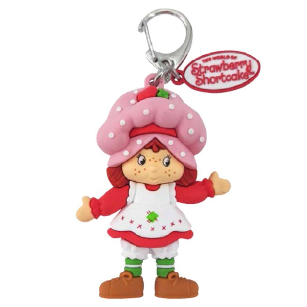The World of Strawberry Shortcake™ x Precious Moments - Strawberry Shortcake Scented Backpack Bag Clip Charm 259428