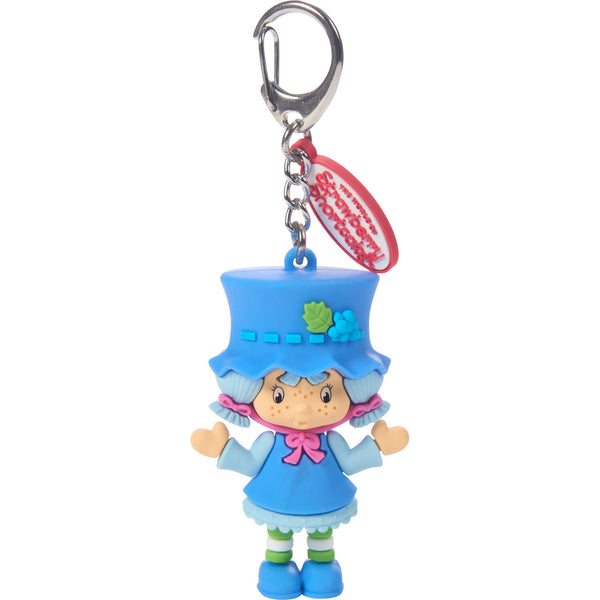 The World of Strawberry Shortcake™ x Precious Moments - Blueberry Muffin Scented Backpack Bag Clip Charm 259429