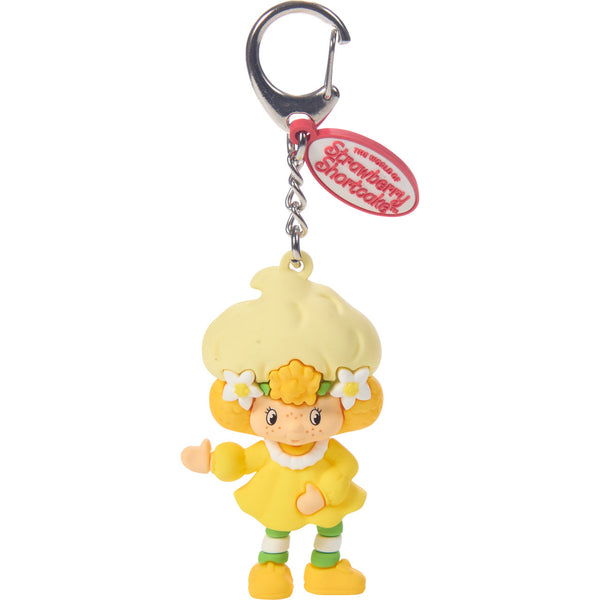 The World of Strawberry Shortcake™ x Precious Moments - Lemon Meringue Scented Backpack Bag Clip Charm 259430
