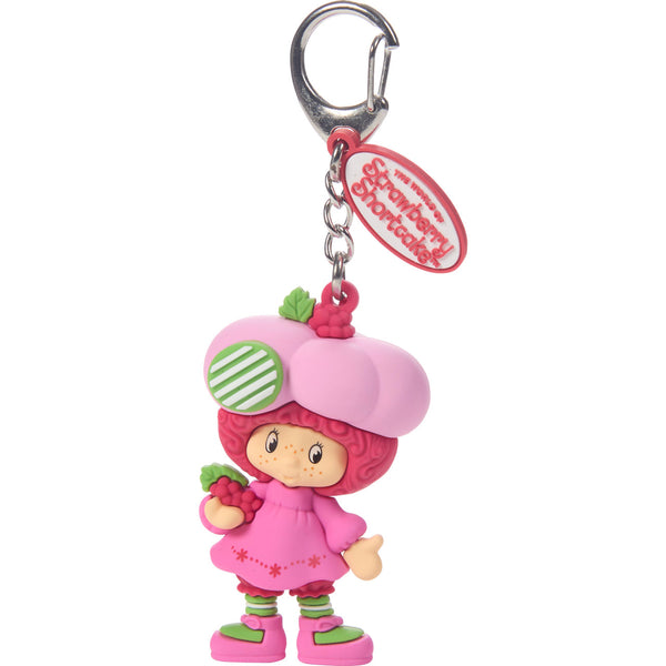 The World of Strawberry Shortcake™ x Precious Moments - Raspberry Tart Scented Backpack Bag Clip Charm 259431