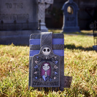 Loungefly x Disney - Nightmare Before Christmas Jack & Sally Enternally Yours Tombstone Card Wallet WDWA2931