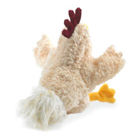 Folkmanis - Funcky Chicken Hand Stage Puppet Plush Toy 3030