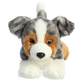 Aurora Mini Flopsie -  Australian Shepherd Dog Plush Toy 31843