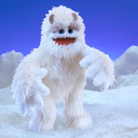 Folkmanis - Yeti Monster Snowman Stage Hand Plush Puppet 3186