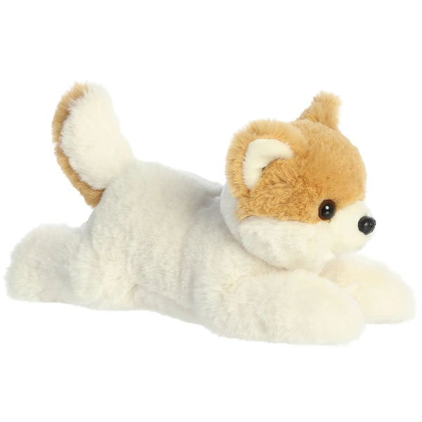 "Sale" Aurora Flopsie - Peanut Pom Pup Pomeranian Dog Plush Toy 31944