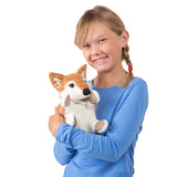 Folkmanis - Shiba Inu Puppy Dog Hand Stage Puppet Plush Toy 3199