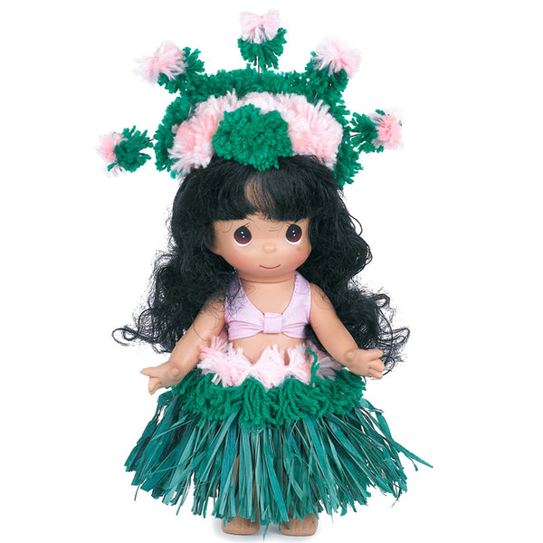 Precious Moments Doll - Hawaiian Makamae Hula Dance Girl 3501