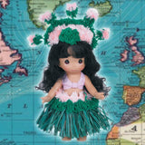 Precious Moments Doll - Hawaiian Makamae Hula Dance Girl 3501