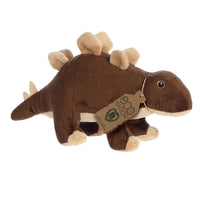 "Sale" Aurora ECO Nation - Stegosaurus Brown Dinosaur Dino Plush Toy 35104