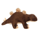 "Sale" Aurora ECO Nation - Stegosaurus Brown Dinosaur Dino Plush Toy 35104