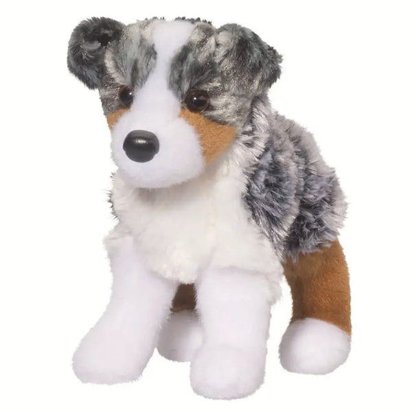 Douglas Cuddle Toys - Australian Shepherd Steward Plush Stuffed Dog Plushie 4019