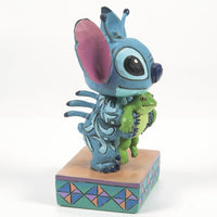 Jim Shore Disney Traditions - Stitch Holding Frog Figurine 4059741