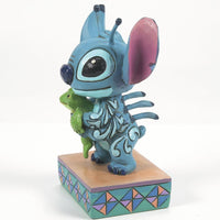 Jim Shore Disney Traditions - Stitch Holding Frog Figurine 4059741