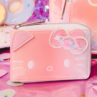 Loungefly x Sanrio - Hello Kitty 50th Anniversary Shiny Pink Zip Wallet SANWA0991