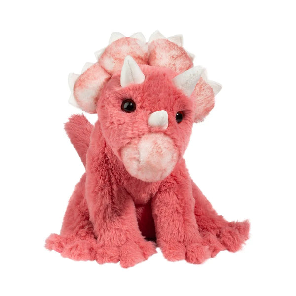 Pink stuffed dinosaur sales