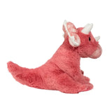 Douglas Cuddle Toys - Triceratops Dinosaur Pink Stuffed Soft Dino Plush 4609