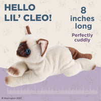 Bearington Collection - Lil' Cleo The Siamese Cat Plush Toy 519804S