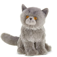 Bearington Collection - Blue Grey Cat Plush Toy Stuffed Plushie 519827