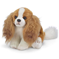 The Bearington Collection - King Charles Spaniel Plush Toy Stuffed Dog Plushie 519908