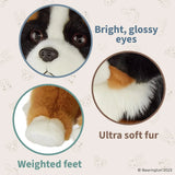 The Bearington Collection - Bernese Mountain Dog Plush Toy Stuffed Plushie 519937